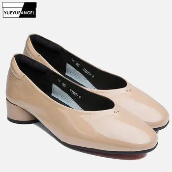 Real Leahter Shallow Shoes Women 2019 Spring New Flats Casual Shoes Fashion Ladies Office Party Slip On Shoes Sapato Feminino
Real Leahter Shallow Shoes Women 2019 Spring New Flats Casual Shoes Fashion Ladies Office Party Slip On Shoes Sapato Feminino