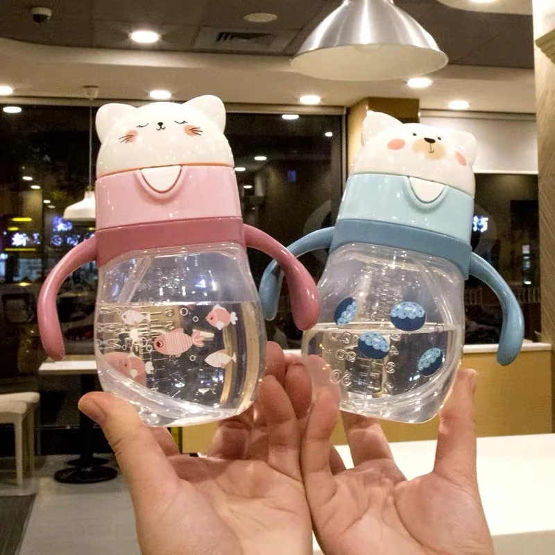 Training Bottle for Kids Toddler Baby Healthy Feeding Cup Safe Tritan+Food Grade PP Material Lovely Baby Water Milk Cup 270ml
Training Bottle for Kids Toddler Baby Healthy Feeding Cup Safe Tritan+Food Grade PP Material Lovely Baby Water Milk Cup 270ml
