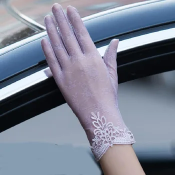 Sexy Summer Women UV Sunscreen Short Sun Female Gloves Fashion Ice Silk Lace Driving Of Thin Touch Screen Lady Gloves wh
Sexy Summer Women UV Sunscreen Short Sun Female Gloves Fashion Ice Silk Lace Driving Of Thin Touch Screen Lady Gloves wh