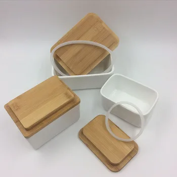 1pc Square Porcelain Butter Dish Airtight Simple Butter Keeper with Lid Kitchen Storage Container 66CY
1pc Square Porcelain Butter Dish Airtight Simple Butter Keeper with Lid Kitchen Storage Container 66CY