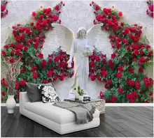 Custom photo mural 3d wallpaper Rose angel courtyard TV background wall Home decor 3d wall murals wallpaper for living room
Custom photo mural 3d wallpaper Rose angel courtyard TV background wall Home decor 3d wall murals wallpaper for living room