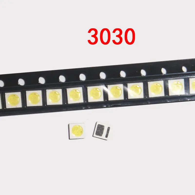 TKDMR 6V 100pcs Common TV LED Backlight Repair High Power 3030 6V SMD Lamp Beads SpeLED Beads best quality.Free shipping
TKDMR 6V 100pcs Common TV LED Backlight Repair High Power 3030 6V SMD Lamp Beads SpeLED Beads best quality.Free shipping
