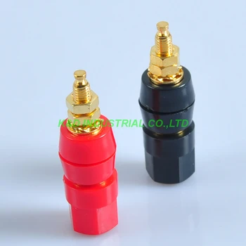 5pairs Gold Plate Tube Amp Terminal Binding post Banana Jack Red and Black
5pairs Gold Plate Tube Amp Terminal Binding post Banana Jack Red and Black