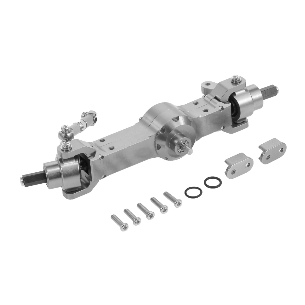 Front Bridge Axle Metal Gear Box Assembly For RC Car 1/16 WPL C14 C24 B14 B24 B16 B36 Crawler Off-road Semi-truck
Front Bridge Axle Metal Gear Box Assembly For RC Car 1/16 WPL C14 C24 B14 B24 B16 B36 Crawler Off-road Semi-truck