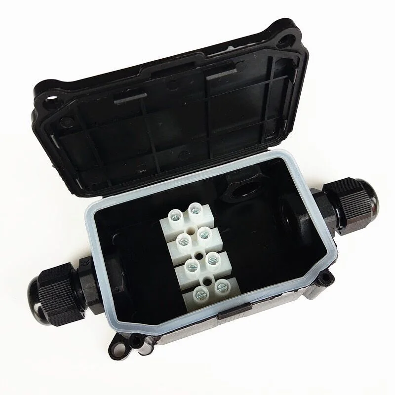 1pc Junction Box 2 Way 450V IP66 Waterproof Electrical Junction Box Terminal Box Connector
1pc Junction Box 2 Way 450V IP66 Waterproof Electrical Junction Box Terminal Box Connector