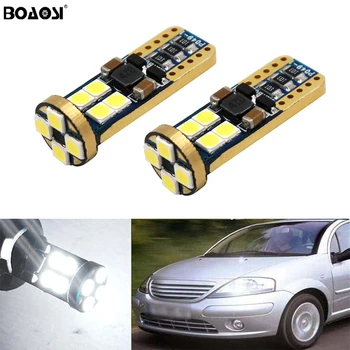 BOAOSI 2X T10 3030SMD LED Error Free Eyebrow Eyelid Light Bulb For Citroen C4 C5 C3 Grand Picasso Berlingo Xsara Saxo C1 C2 ds3
BOAOSI 2X T10 3030SMD LED Error Free Eyebrow Eyelid Light Bulb For Citroen C4 C5 C3 Grand Picasso Berlingo Xsara Saxo C1 C2 ds3