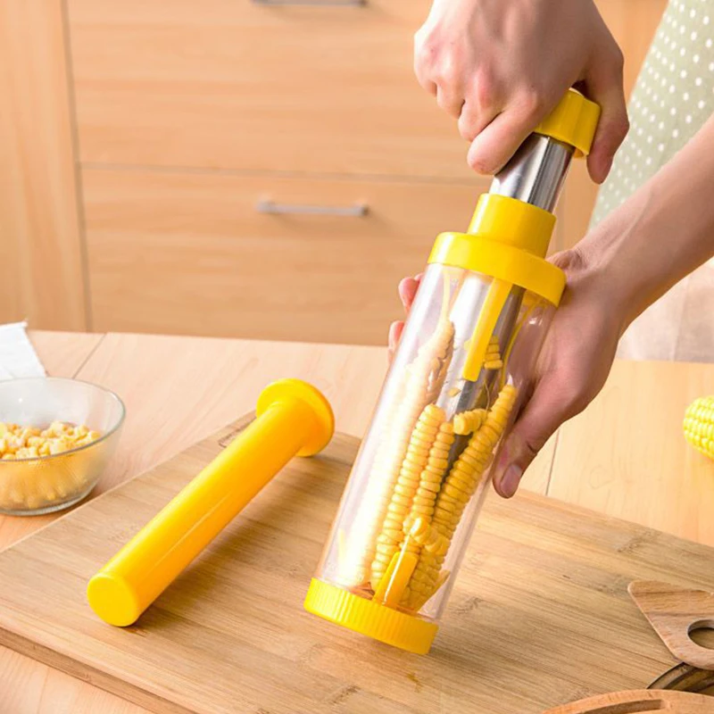 Corn Stripper Fruit Vegetable Tools Stainless Steel Corn Cob Remover Cutter Shaver Kitchen Gadgets Accessories Supplies Products
Corn Stripper Fruit Vegetable Tools Stainless Steel Corn Cob Remover Cutter Shaver Kitchen Gadgets Accessories Supplies Products