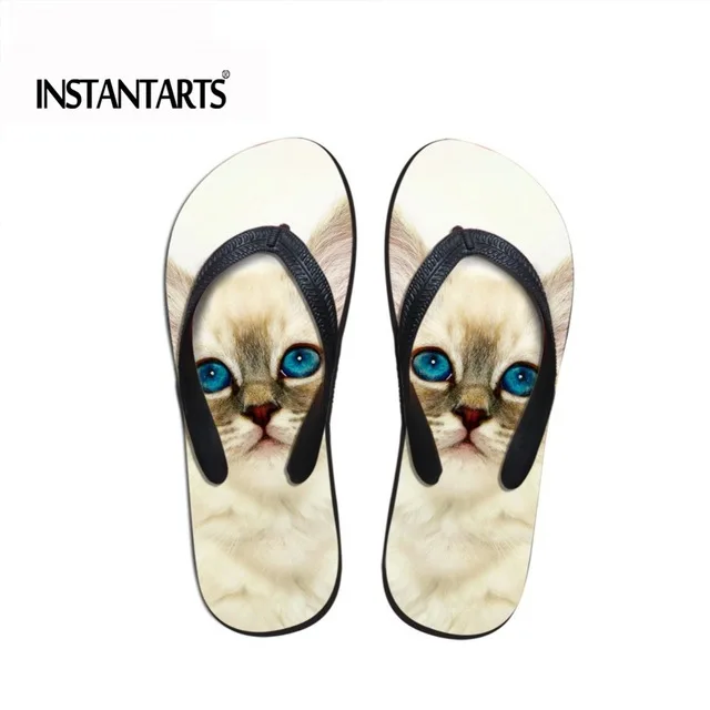 INSTANTARTS Summer Beach Flats Slippers Cute Animal Dog Pattern Woman Rubber House Non-slip Flip Flops Flats Water Shoes Slides
INSTANTARTS Summer Beach Flats Slippers Cute Animal Dog Pattern Woman Rubber House Non-slip Flip Flops Flats Water Shoes Slides