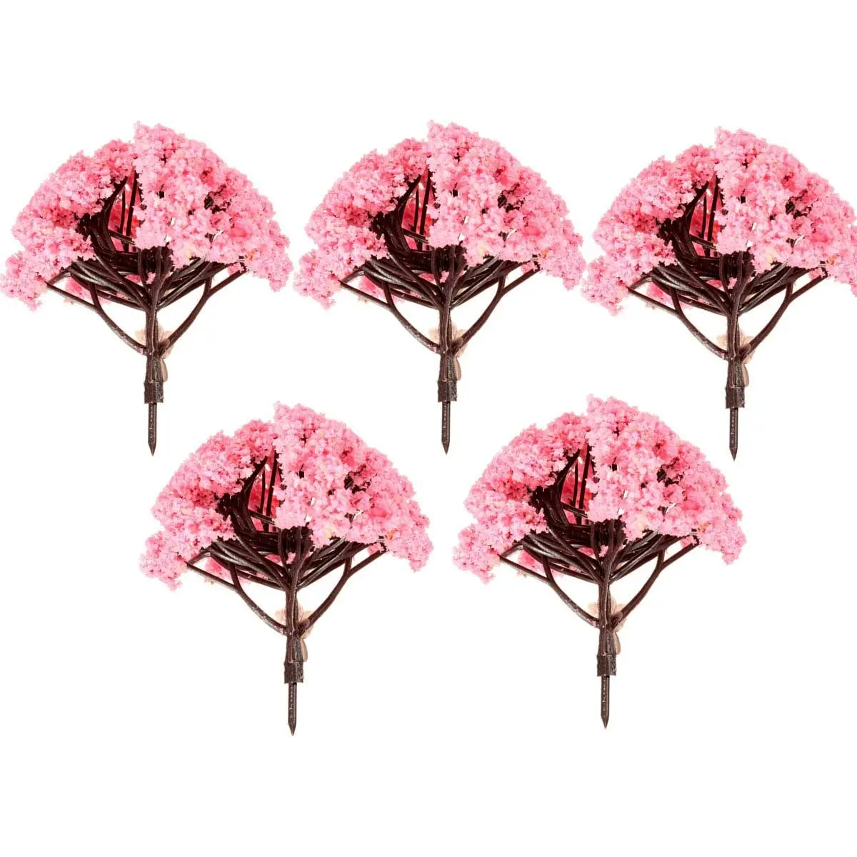 5Pcs Pink Flower Tree Miniature Fairy Garden Dollhouse Layout Model Decor Ornament 8cm
5Pcs Pink Flower Tree Miniature Fairy Garden Dollhouse Layout Model Decor Ornament 8cm