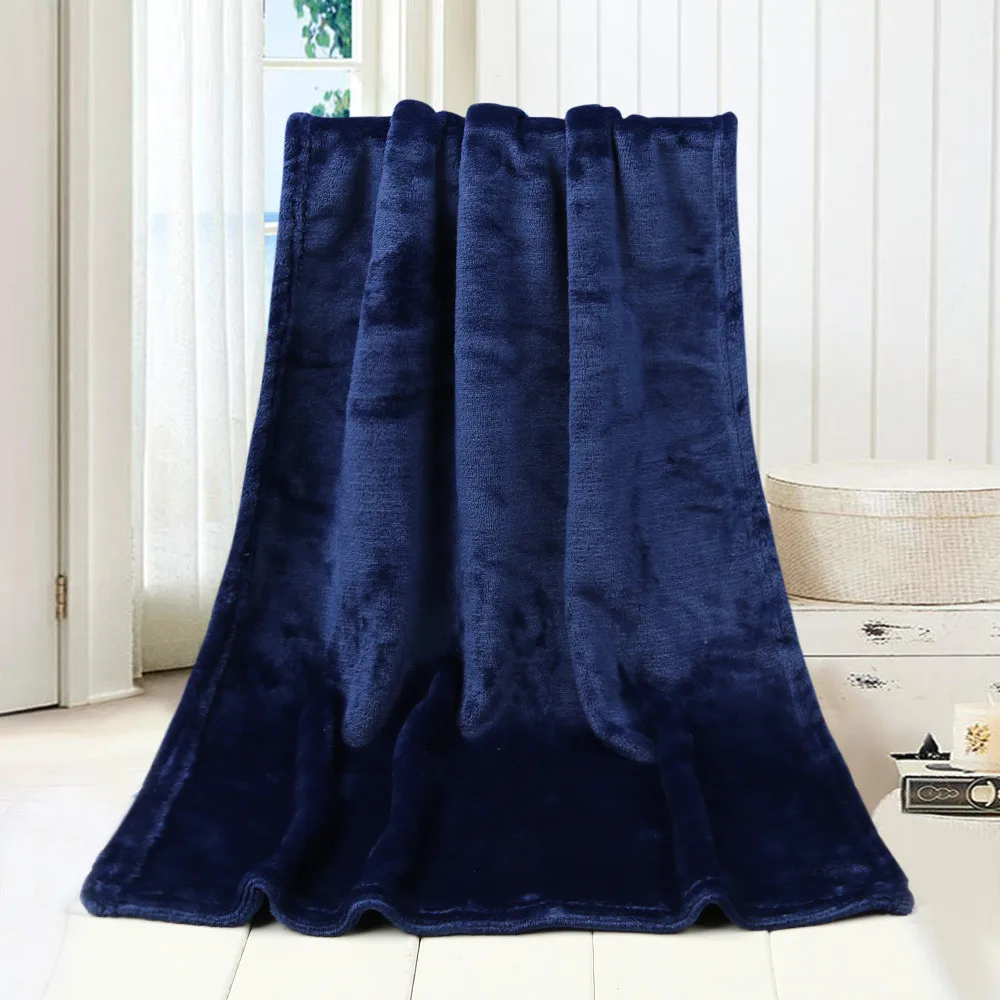 Blanket 45*65CM Fashion Solid Soft Throw Blanket Warm Coral Blankets Flannel blankets for beds mantas de cama*d 2.4
Blanket 45*65CM Fashion Solid Soft Throw Blanket Warm Coral Blankets Flannel blankets for beds mantas de cama*d 2.4