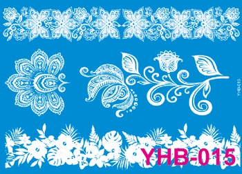 1pcs Henna White Tattoo Flower Lace Temporary Tattoo Sticker Body Art Tatuagem YHB015
1pcs Henna White Tattoo Flower Lace Temporary Tattoo Sticker Body Art Tatuagem YHB015