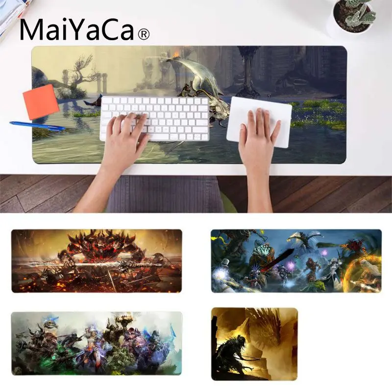 MaiYaCa Top Quality Guild Wars Customized laptop Gaming mouse pad Durable Rubber Mouse Mat Pad
MaiYaCa Top Quality Guild Wars Customized laptop Gaming mouse pad Durable Rubber Mouse Mat Pad