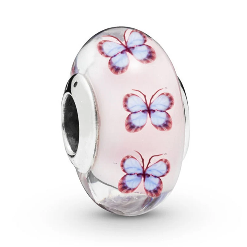 2019 New 925 Sterling Silver Bead Butterfly Murano Glass Charm Fit Original Pandora Bracelet for Women DIY Europe Jewelry Gift
2019 New 925 Sterling Silver Bead Butterfly Murano Glass Charm Fit Original Pandora Bracelet for Women DIY Europe Jewelry Gift
