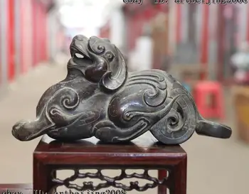 China Copper Bronze Fengshui Wealth Evil Spirit Auspicious Foo Dog Lion Statue
China Copper Bronze Fengshui Wealth Evil Spirit Auspicious Foo Dog Lion Statue