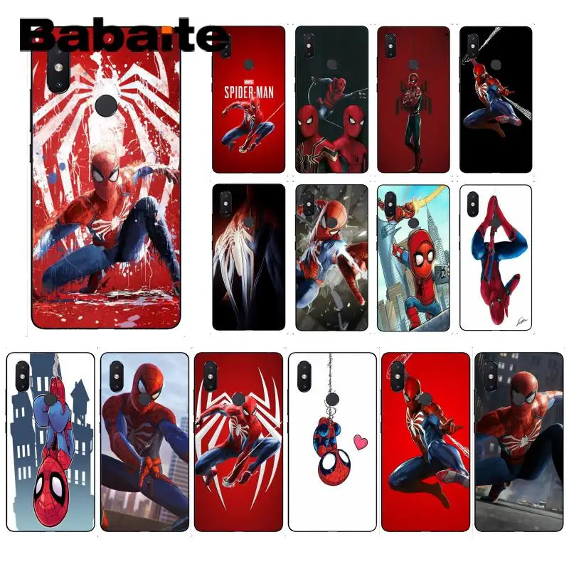 Babaite Marvel Spiderman Soft Silicone TPU Phone Cover for Xiaomi Mi 6 Mix2 Mix2S Note3 8 8SE Redmi 5 5Plus Note4 4X Note5
Babaite Marvel Spiderman Soft Silicone TPU Phone Cover for Xiaomi Mi 6 Mix2 Mix2S Note3 8 8SE Redmi 5 5Plus Note4 4X Note5