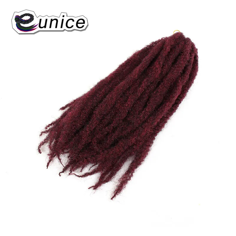 Eunice 3Packs Marley Braids Hair Extension Synthetic Ombre Afro Kinky Crochet Braiding Hair Crochet Braids Bundles 18"
Eunice 3Packs Marley Braids Hair Extension Synthetic Ombre Afro Kinky Crochet Braiding Hair Crochet Braids Bundles 18"
