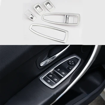 For BMW 3 Series F30 2013-2015 Chrome plate ABS 5pcs/set Car Window Mirror Switch Decoration Control Cover Trim
For BMW 3 Series F30 2013-2015 Chrome plate ABS 5pcs/set Car Window Mirror Switch Decoration Control Cover Trim