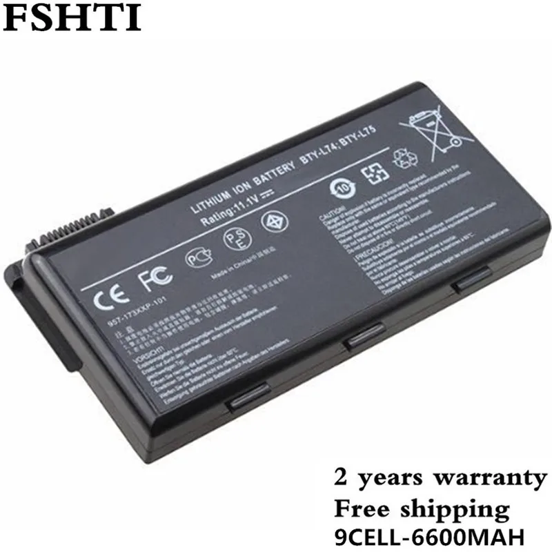 9 Cell Battery For MSI BTY-M6D GT783H GX660 GX660DX GX70H GX780R GT70 GT760 GT60 7800mAh
9 Cell Battery For MSI BTY-M6D GT783H GX660 GX660DX GX70H GX780R GT70 GT760 GT60 7800mAh