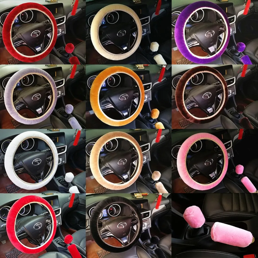 3Pcs/Set Car Universal Fixed Plush High Quality Soft Steering Plush Wheel Cover Handbrake Accessory Automotive Interior Case
3Pcs/Set Car Universal Fixed Plush High Quality Soft Steering Plush Wheel Cover Handbrake Accessory Automotive Interior Case