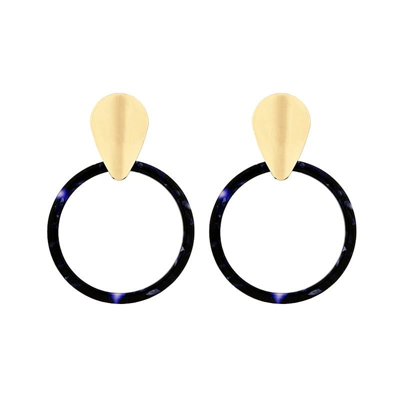 Korean Popular Earrings Water Drop Geometric Circle Resin Dangle Drop Earrings For Women Statement Earings Fashion Jewelry 2019
Korean Popular Earrings Water Drop Geometric Circle Resin Dangle Drop Earrings For Women Statement Earings Fashion Jewelry 2019