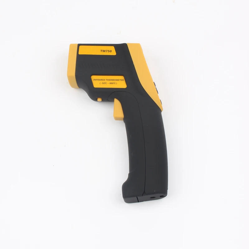 Tecman genuine TM750 Handheld infrared thermometer non contact thermometer temperature gun -50C~800C Temperature measurement
Tecman genuine TM750 Handheld infrared thermometer non contact thermometer temperature gun -50C~800C Temperature measurement