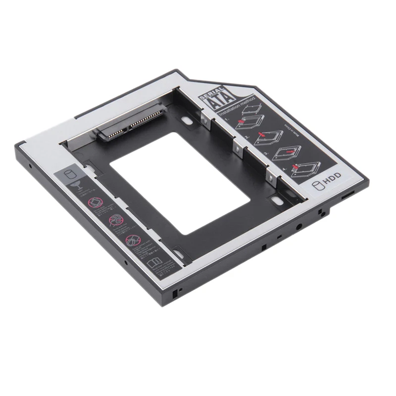 Universal Sata 2Nd Hdd Ssd Hard Drive Caddy 9.5Mm For Cd/Dvd-Rom Optical Bay For Hdd Sataii Sdd Hard Disk Bracket
Universal Sata 2Nd Hdd Ssd Hard Drive Caddy 9.5Mm For Cd/Dvd-Rom Optical Bay For Hdd Sataii Sdd Hard Disk Bracket