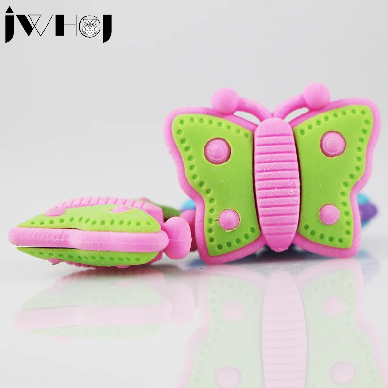 2 pcs/lot creative Colorful butterfly eraser Kawaii stationery office school correction supplies papelaria child's toy gifts
2 pcs/lot creative Colorful butterfly eraser Kawaii stationery office school correction supplies papelaria child's toy gifts