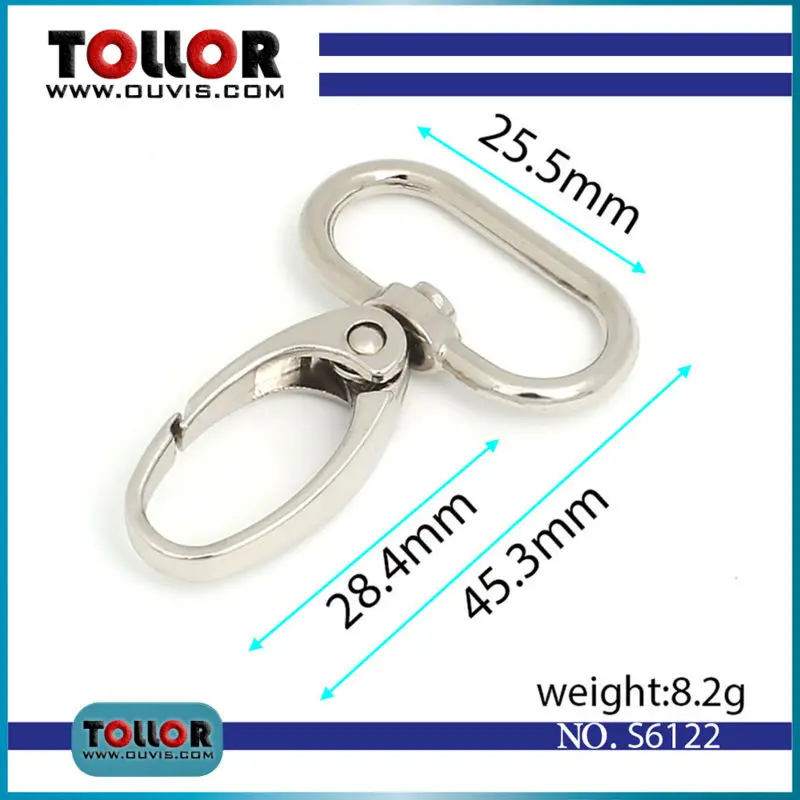High Quality Swivel Dog Buckle Handbag hardware Metal Clasp For bag Trigger Snap Hook Buckle Luggage DIY Accessories
High Quality Swivel Dog Buckle Handbag hardware Metal Clasp For bag Trigger Snap Hook Buckle Luggage DIY Accessories