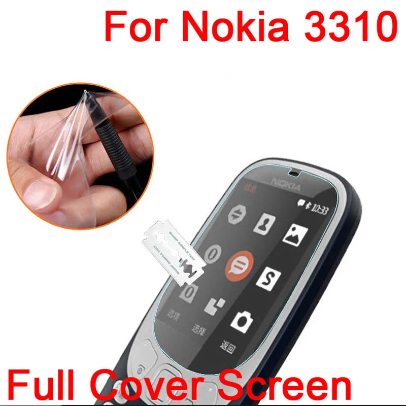 5pcs Ultra Clear TPU Soft LCD Screen Protector Film guard Cover For Nokia 3310 2017 Protective Film (Not Tempered glass)
5pcs Ultra Clear TPU Soft LCD Screen Protector Film guard Cover For Nokia 3310 2017 Protective Film (Not Tempered glass)