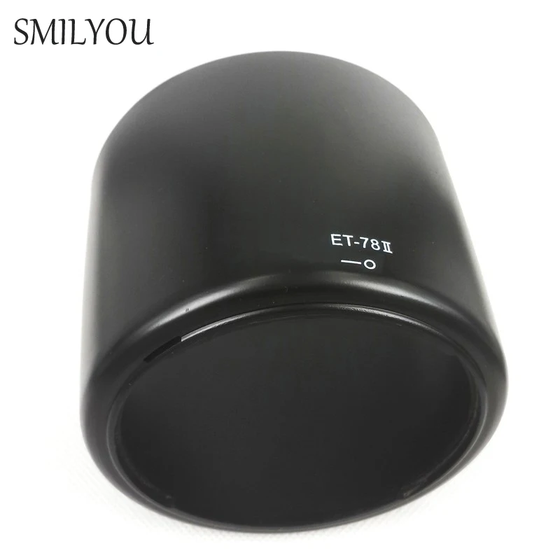 SMILYOU Plastic ET-78II Lens Hood for Canon EF 135mm f/2L USM 180mm f/3.5L Macro USM (ET-78 II) Camera Lens Replacement Parts
SMILYOU Plastic ET-78II Lens Hood for Canon EF 135mm f/2L USM 180mm f/3.5L Macro USM (ET-78 II) Camera Lens Replacement Parts