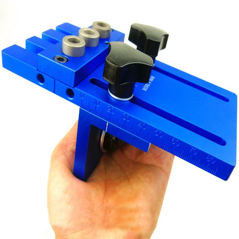 Drilling Guide Kit Woodworking Tool DIY Joinery High Precision Dowel Jigs locator 08450 | Инструменты