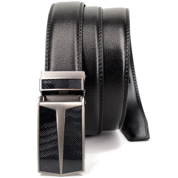 Leather strap male automatic buckle belts for men authentic girdle belt black brown
Leather strap male automatic buckle belts for men authentic girdle belt black brown