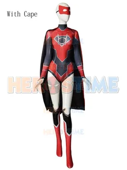 2019 new Red Lantern Supergirl Cosplay Costume DyeSub Printing Spandex Halloween Zentai Catsuit for Woman/girl Custom Made
2019 new Red Lantern Supergirl Cosplay Costume DyeSub Printing Spandex Halloween Zentai Catsuit for Woman/girl Custom Made