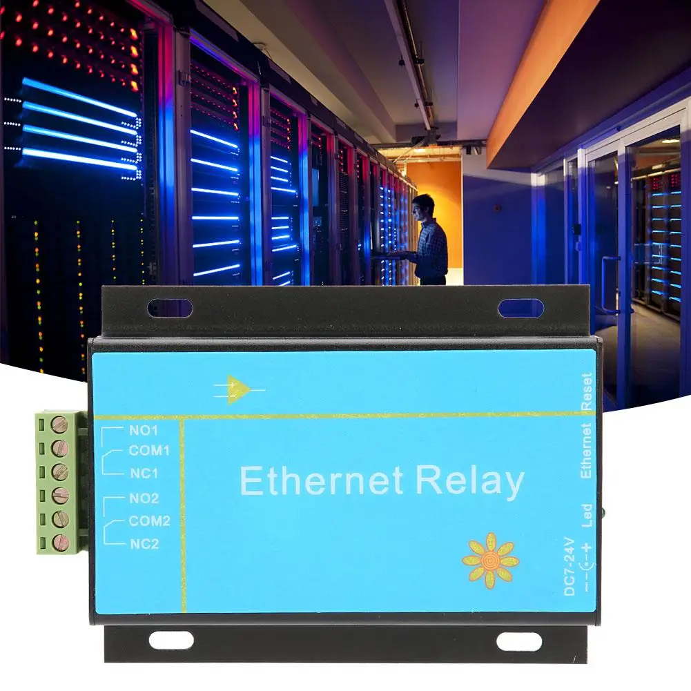 LAN Ethernet Controller Module 2 Channel Relay Board Delay Switch Smart Home Controller Module TCP/UDP Control Switch
LAN Ethernet Controller Module 2 Channel Relay Board Delay Switch Smart Home Controller Module TCP/UDP Control Switch
