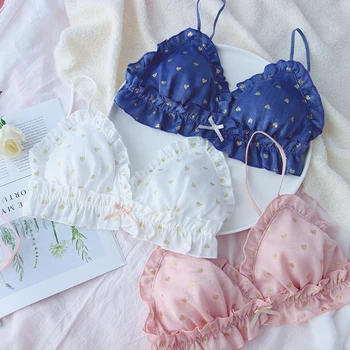 Velvet Love Japanese Soft Girl Girl Heart No Steel Ring Underwear Cute Sweet Sexy Poor Student Bra Set Lolita
Velvet Love Japanese Soft Girl Girl Heart No Steel Ring Underwear Cute Sweet Sexy Poor Student Bra Set Lolita
