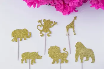 glitter gold jungle animals Birthday cupcake toppers, Jungle Party, monkey Baby Shower, Gender Neutral Shower cupcake toppers
glitter gold jungle animals Birthday cupcake toppers, Jungle Party, monkey Baby Shower, Gender Neutral Shower cupcake toppers