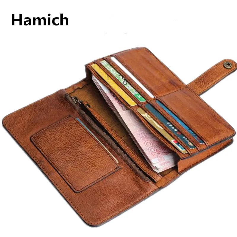New natural Cowhide men's wallets personality cow leather youth purses casual vintage genuine leather men's purses
New natural Cowhide men's wallets personality cow leather youth purses casual vintage genuine leather men's purses