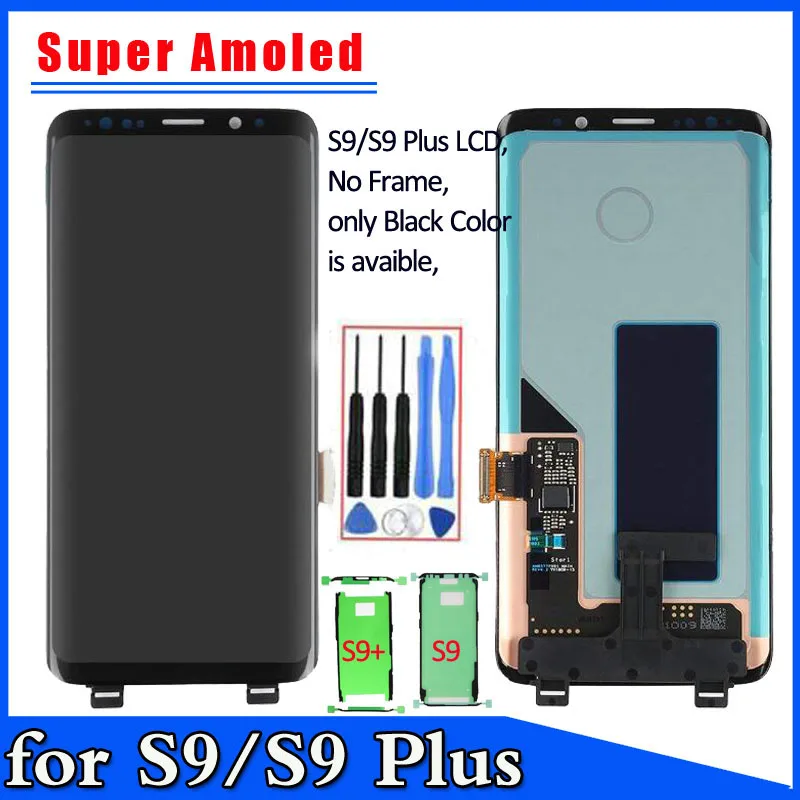For Samsung Galaxy S9 G9600/ S9 Plus G9650 LCD Display Touch Screen Assembly Replacement for Galaxy S9/S9+ Super AMOLED LCD
For Samsung Galaxy S9 G9600/ S9 Plus G9650 LCD Display Touch Screen Assembly Replacement for Galaxy S9/S9+ Super AMOLED LCD