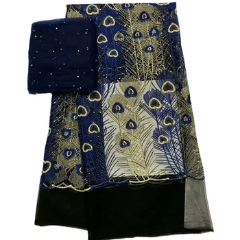 Double-colors peacock tails design with sequins and beads dress fabric B8F11 Free shipping good quality French Tulle Lace Fabric
Double-colors peacock tails design with sequins and beads dress fabric B8F11 Free shipping good quality French Tulle Lace Fabric