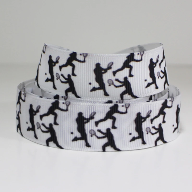 50yards 7/8" 1" 1.5" 2" 3" 22mm 25mm 38mm 50mm 75mm tennis printed grosgrain ribbon for headband hair bow hair tie
50yards 7/8" 1" 1.5" 2" 3" 22mm 25mm 38mm 50mm 75mm tennis printed grosgrain ribbon for headband hair bow hair tie
