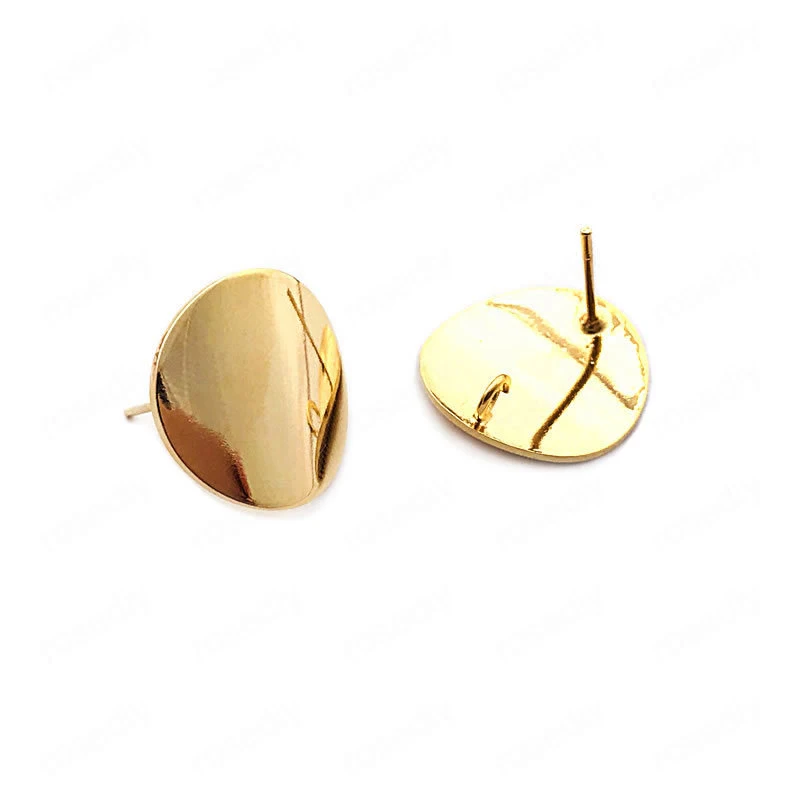(33740)10PCS 17.5MM 24K Gold Color Brass Glossy Arc Surface Round Stud Earrings Pins High Quality Jewelry Findings Accessories
(33740)10PCS 17.5MM 24K Gold Color Brass Glossy Arc Surface Round Stud Earrings Pins High Quality Jewelry Findings Accessories