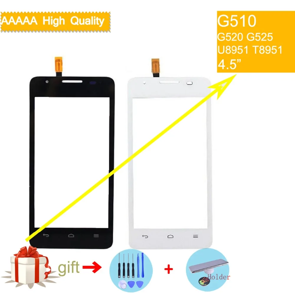 G510 touch screen For Huawei Ascend G510 G520 G525 U8951 T8951 TouchScreen Sensor Digitizer Glass Lens Front Panel Black White
G510 touch screen For Huawei Ascend G510 G520 G525 U8951 T8951 TouchScreen Sensor Digitizer Glass Lens Front Panel Black White