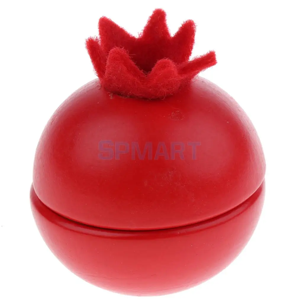 Wooden Magnet Connected Fruits Kitchen Food Bread Cutting Kids Children Toddlers Pretend Play Toy Gift Party Decoration