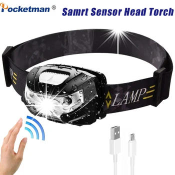 Mini 5000LM LED HeadLamp Waterproof Portable Headlight Motion Sensor USB Rechargeable Headlight with 5 Modes for Camping Working
Mini 5000LM LED HeadLamp Waterproof Portable Headlight Motion Sensor USB Rechargeable Headlight with 5 Modes for Camping Working