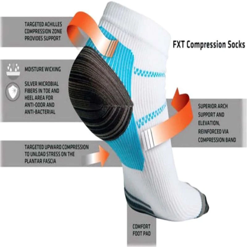 1 Pair Comfortable Socks Sports Running Cycling Socks Breathable Foot Compression Socks Plantar Fasciitis Heel Spurs Arch Pain
1 Pair Comfortable Socks Sports Running Cycling Socks Breathable Foot Compression Socks Plantar Fasciitis Heel Spurs Arch Pain