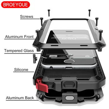 BROEYOUE Case For Samsung Galaxy S7 Edge S8 Plus Note 8 4 3 S4 S5 S6 Case For iPhone 5 5S 6 6S 7 8 Plus X Cases Heavy Duty Cover
BROEYOUE Case For Samsung Galaxy S7 Edge S8 Plus Note 8 4 3 S4 S5 S6 Case For iPhone 5 5S 6 6S 7 8 Plus X Cases Heavy Duty Cover