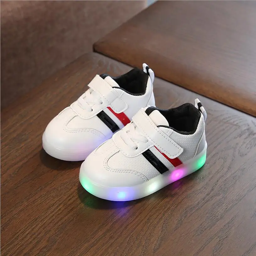 Girls Boys Led Light Casual Shoes Infant Soft Bottom Stripe Sport Shoes Children Kids Outdoor Sneaker
Girls Boys Led Light Casual Shoes Infant Soft Bottom Stripe Sport Shoes Children Kids Outdoor Sneaker