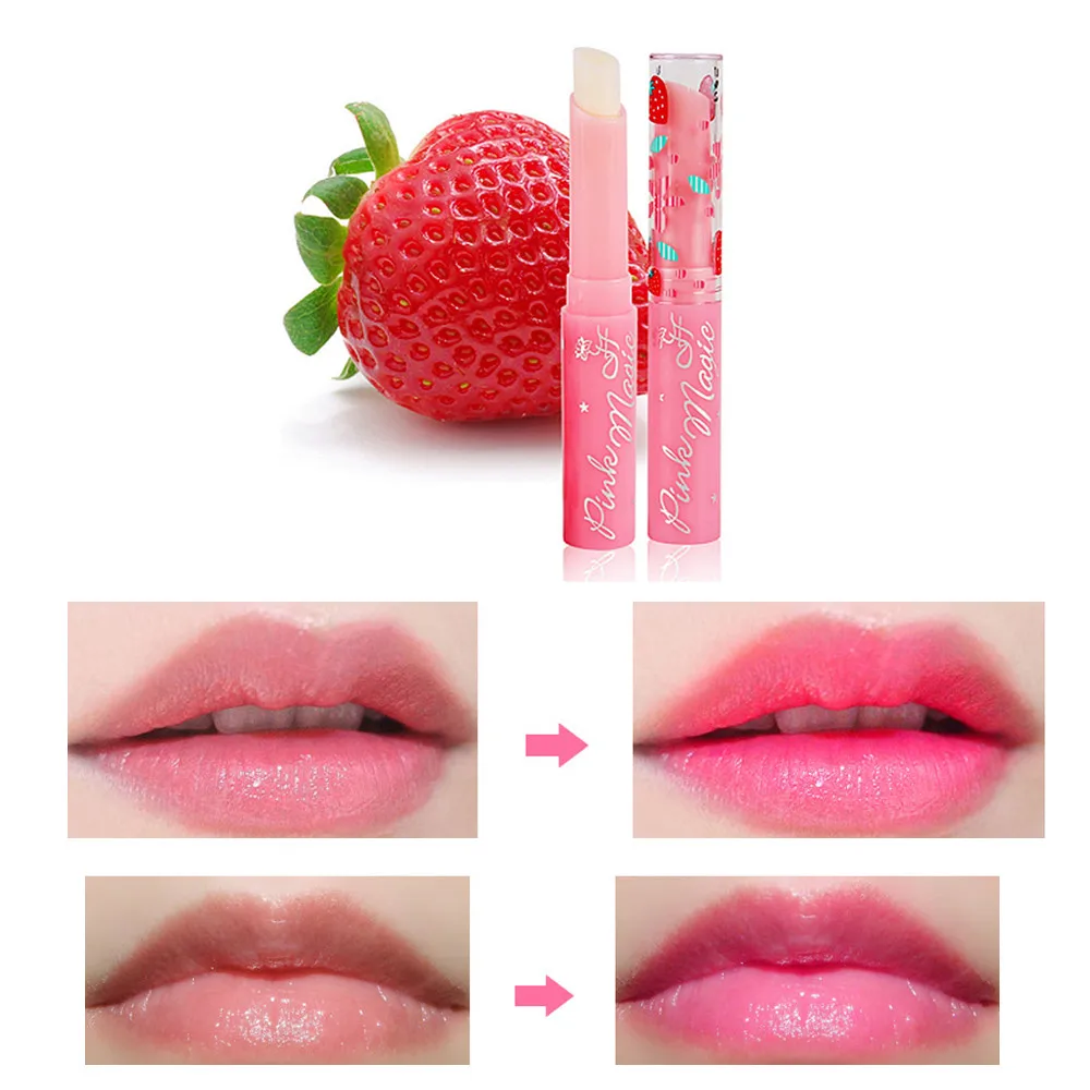 Pink Magic Strawberry Flavor Moisturizing Lipstick Long Lasting Temperature Changing Color Lip Cream Lipstick Balm Waterproof
Pink Magic Strawberry Flavor Moisturizing Lipstick Long Lasting Temperature Changing Color Lip Cream Lipstick Balm Waterproof