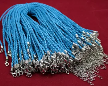 Vintage Slver Clasp Fluorescent Handmade Mixed Color Woven Leather Necklace Pendant For Women Beads Jewelry Gifts 100pcs Z2611
Vintage Slver Clasp Fluorescent Handmade Mixed Color Woven Leather Necklace Pendant For Women Beads Jewelry Gifts 100pcs Z2611