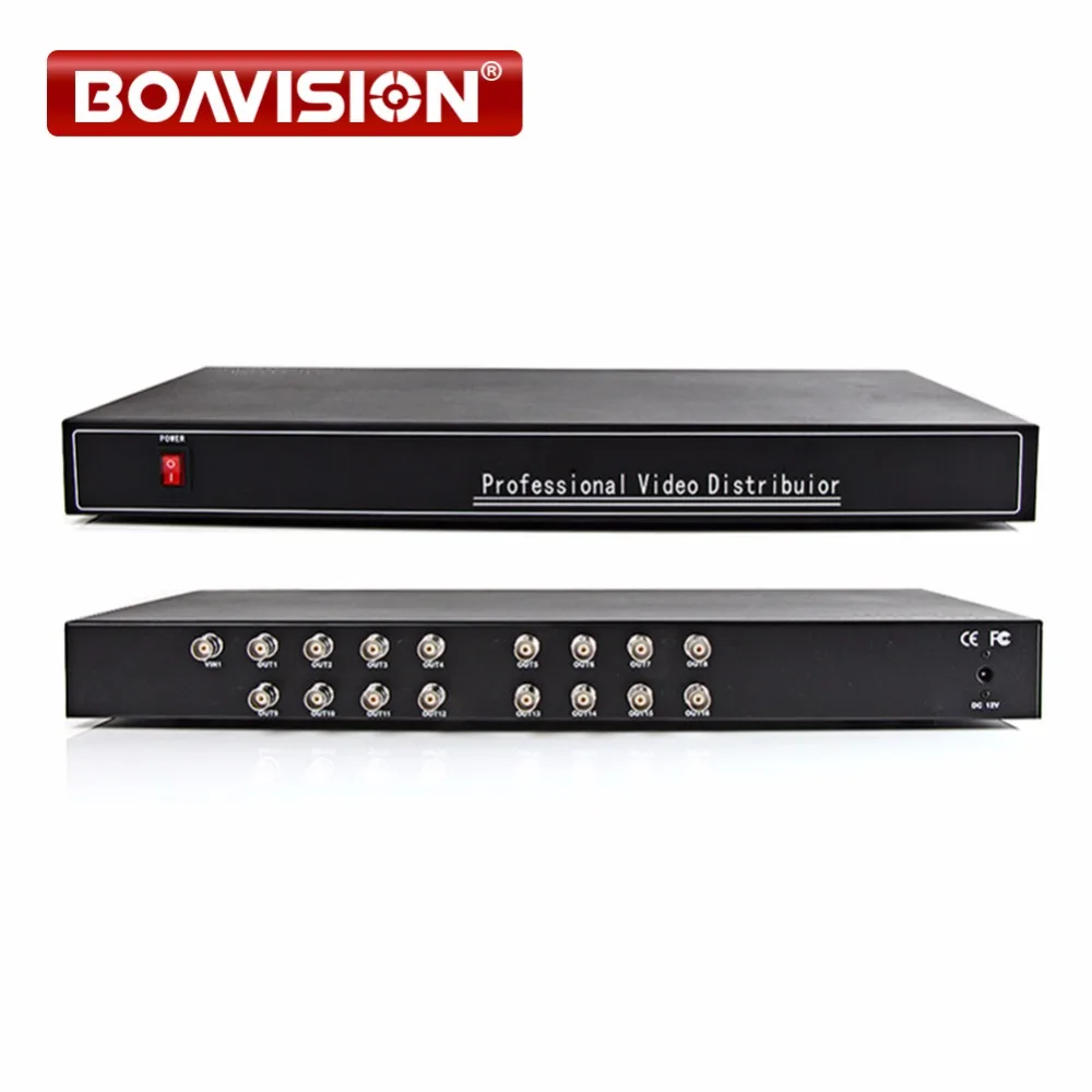 16 Port 1x16 1 In 16 Out video Splitter/ Distributor,support 1080p/720p CVI/TVI/AHD Camera BNC In&Out,Distance Max To 300-600M
16 Port 1x16 1 In 16 Out video Splitter/ Distributor,support 1080p/720p CVI/TVI/AHD Camera BNC In&Out,Distance Max To 300-600M